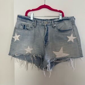 Blank NYC The Barrow Vintage High-Rise Short in All-Star Size 31